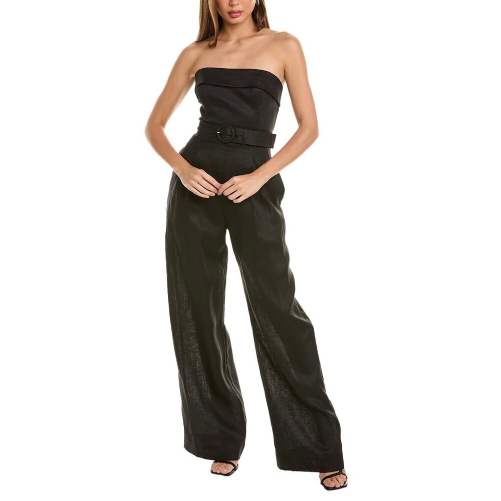NWT Nicholas Chesa Black Jumpsuit Size 10